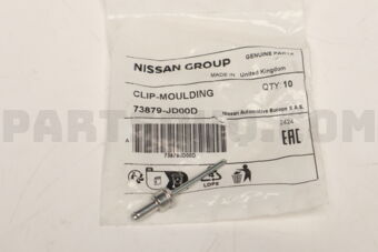 Nissan 73879JD00D CLIP MOULDING