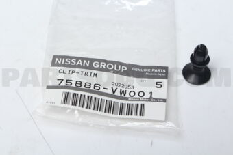Nissan 75886VW001 CLIP-TRIM