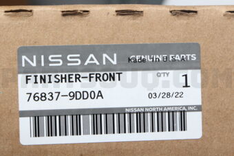 Nissan 768379DD0A FINISHER-FR-LH