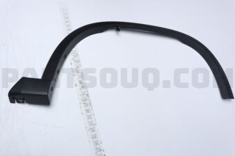 Nissan 76852JG30A MUDGUARD-CENTER,FRONT RH