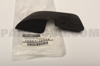 Nissan 768571KA0A REFLECTOR MUDGUARD,REAR LH