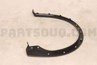 Nissan 768575AA0A MUDGUARD CENTER,REAR LH