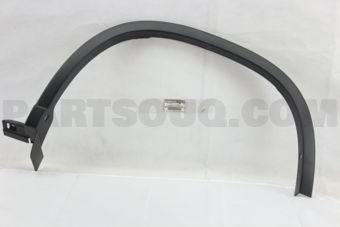 Nissan 76857JG20A MUDGUARD-CENTER,REAR LH