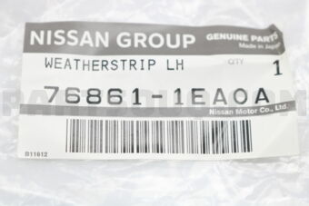 Nissan 768611EA0A WEATHERSTRIP-BODY SIDE,LH