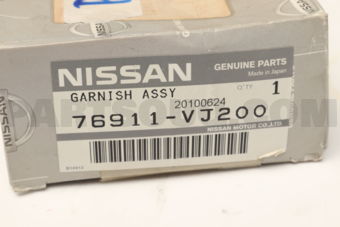 Nissan 76911VJ200 GARNISH ASSY-FRONT PILLAR,RH