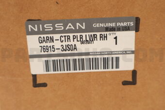 Nissan 769153JS0A GARNISH CENTER PILLAR LWR RH