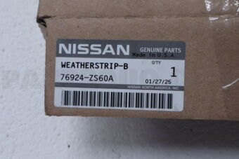 Nissan 76924ZS60A WELT-BODY SIDE,REAR LH