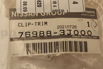 Nissan 769883J000 CLIP-TRIM