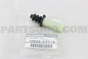 Nissan 78826CA01B LOCK & CABLE ASSY-GAS FILLER OPENER