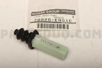 Nissan 78826EG01C LOCK & CABLE ASSY-GAS FILLER OPENER