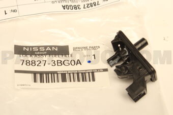 Nissan 788273BG0A LOCK ASSY-FUEL FILLER LID
