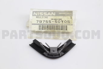 Nissan 7975550Y05 MOULDING-REAR WINDOW CORNER,UPPER LH