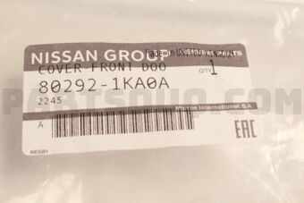 Nissan 802921KA0A COVER-FRONT DOOR CORNER,INNER RH