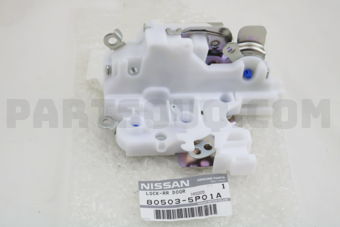 Nissan 805035P01A LOCK ASSY-REAR DOOR,LH