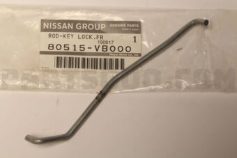 Nissan 80515VB000 ROD-KEY LOCK,LH