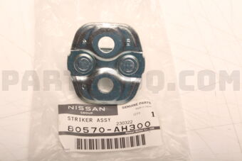 Nissan 80570AH300 STRIKER ASSY-FRONT DOOR LOCK