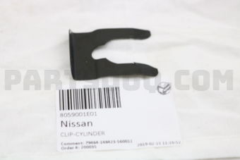 Nissan 8059001E01 CLIP-CYLINDER