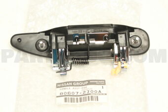 Nissan 806072J00A HANDLE ASSY-FRONT DOOR OUTSIDE,LH