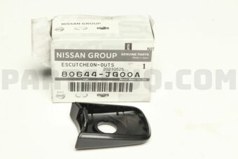 Nissan 80644JG00A ESCUTCHEON-OUTSIDE HANDLE,FRONT DOOR, RH/LH