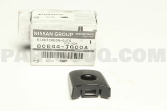 Nissan 80644JG00A ESCUTCHEON-OUTSIDE HANDLE,FRONT DOOR, RH/LH