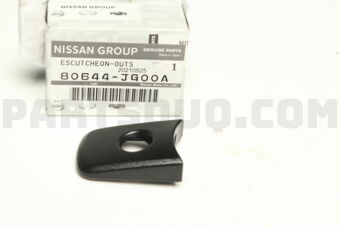 Nissan 80644JG00A ESCUTCHEON-OUTSIDE HANDLE,FRONT DOOR, RH/LH