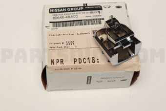 Nissan 806464BA0D ESCUTCHEON OUTSIDE HANDLE,FRONT DOOR RH