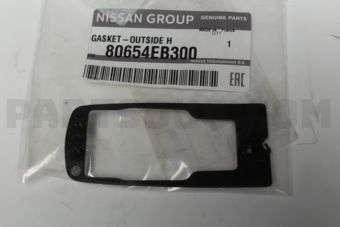 Nissan 80654EB300 GASKET-OUTSIDE HANDLE,FRONT DOOR