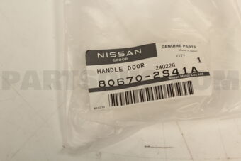 Nissan 806702S41A HANDLE ASSY-DOOR INSIDE,RH