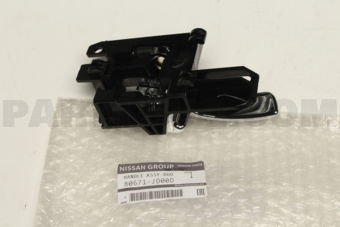 Nissan 80671JD00D HANDLE ASSY-DOOR INSIDE,LH