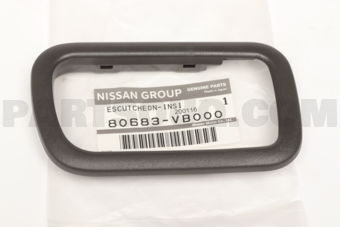 Nissan 80683VB000 ESCUTCHEON-INSIDE HANDLE,LH