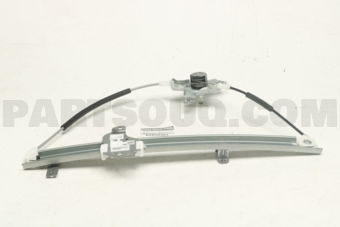 Nissan 807212S40A REGULATOR ASSY-DOOR WINDOW,LH