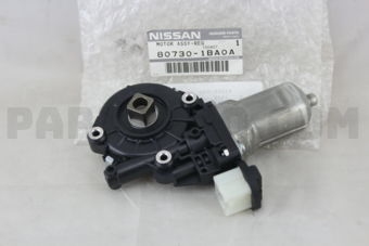 Nissan 807301BA0A MOTOR ASSY-REGULATOR,LH