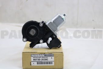 Nissan 80730JX30C MOTOR ASSY-REGULATOR,RH