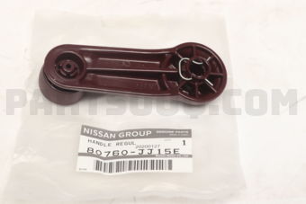 Nissan 80760JJ15E HANDLE ASSY-DOOR WINDOW REGULATOR
