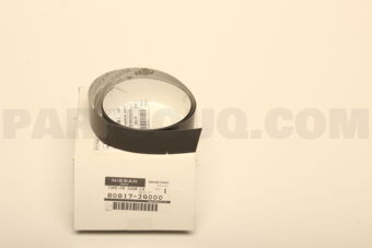 Nissan 80817JG000 TAPE-FRONT DOOR SASH FRONT,LH