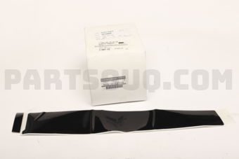Nissan 80819VB000 TAPE-FRONT DOOR SASH REAR,LH