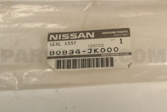 Nissan 80834JK000 W/STRIP F/DOOR