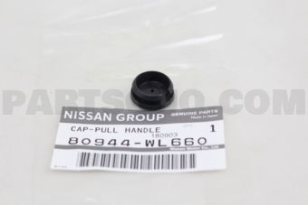Nissan 80944WL660 CAP-PULL HANDLE
