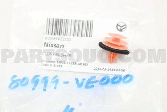 Nissan 80999VE000 CLIP