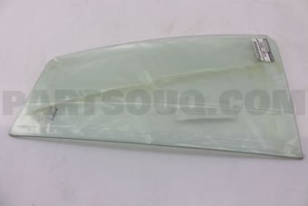 Nissan 82262EB310 GLASS-REAR DOOR CORNER,RH