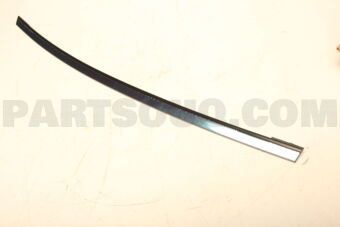 Nissan 822833TA1A MOULDING-REAR DOOR SASH,FRONT LH