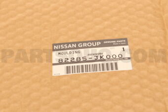 Nissan 82285JK000 MOULDING-REAR DOOR SASH,CENTER LH