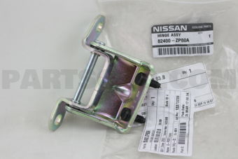 Nissan 82400ZP80A HINGE ASSY-REAR DOOR