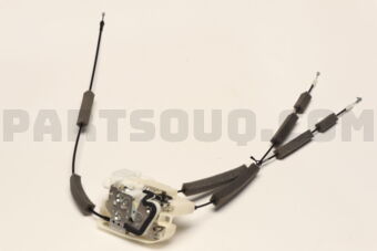 Nissan 82500JR21A LOCK & REMOTE CONTROL ASSY-REAR DOOR,RH