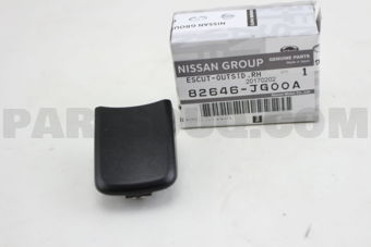 Nissan 82646JG00A ESCUTCHEON-OUTSIDE HANDLE,REAR DOOR RH