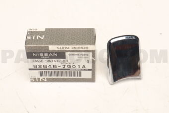 Nissan 82646JG01A ESCUTCHEON-OUTSIDE HANDLE,REAR DOOR RH