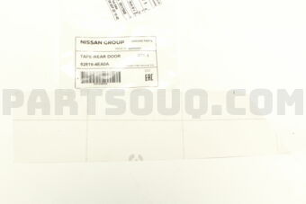 Nissan 828194EA0A TAPE-RR DOOR,LH