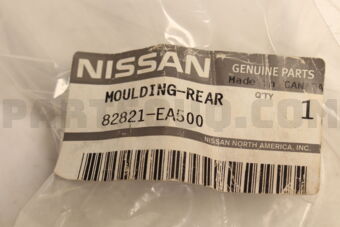 Nissan 82821EA500 MOULDING-REAR DOOR OUTSIDE,LH
