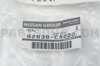 Nissan 82838CA020 SEAL