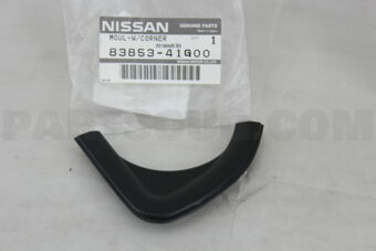 Nissan 8385341G00 MOULDING-SIDE WINDOW,CORNER LH